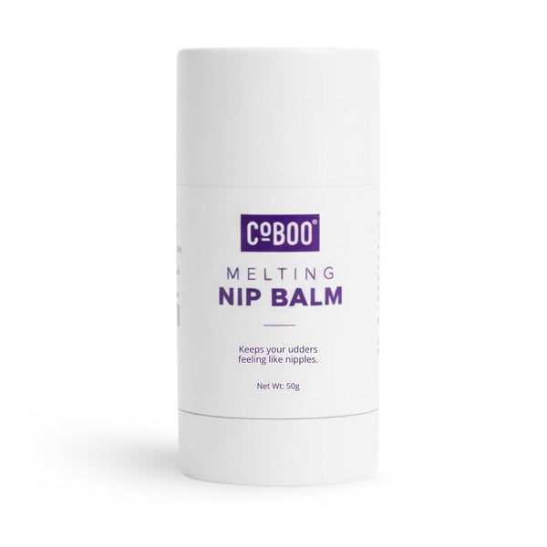 CoBoo Melting Nip Balm for Sore Nipples, Baby-Friendly Postpartum Essential, Touch-Free Application,