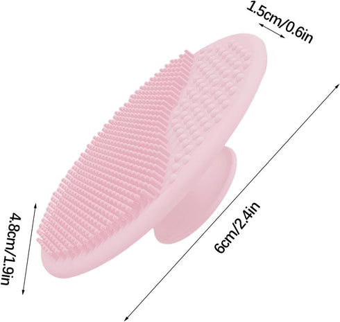 Generic Baby Scalp Brush - Silicone Hair Scrubber & Scalp Massager Comb for Newborns & Babies - Cradle Cap Bath Brush