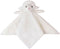 Baby White Lamb Soft Stuffed Animal Security Blanket, Plush Sheep Lovey Blanket, Baby Shower Gift, 14"