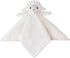 Baby White Lamb Soft Stuffed Animal Security Blanket, Plush Sheep Lovey Blanket, Baby Shower Gift, 14"