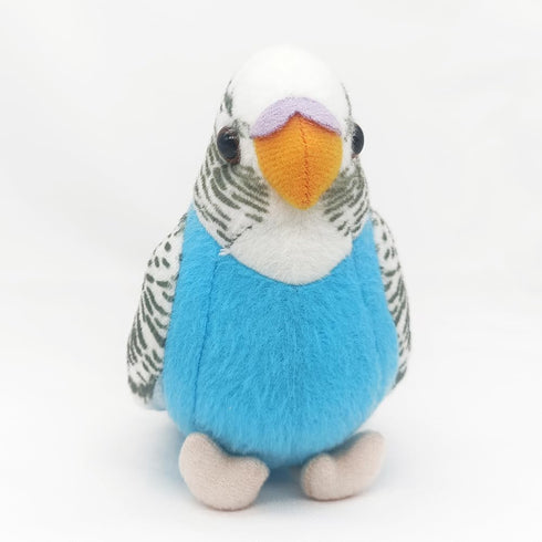 1 5.5 inches, Pcs Stuffed Parakeet Toy, Budgerigar Plush Toy, Parakeet Soft Toy, Stuffed Bird for Kids, Blue