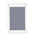 2 Pack 38X 24 Biloban Mini Crib Sheets Fitted, Mini Crib Sheet Fits for Mini Crib Mattress, Neutral Mini Crib Sheets