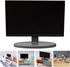 Toyvian Miniature Dollhouse TV, Black Simulation Plastic Television Furniture Model for Dollhouse Decoration