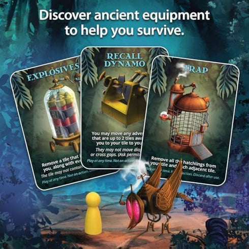 Forbidden Jungle Cooperative Board Game - Team Adventure Awaits!
