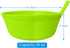 Cereal Bowls with Straws for Kids, Plastic Bowls with Built-in Straw for Toddlers, Dishwasher Safe, BPA FREE for Boys