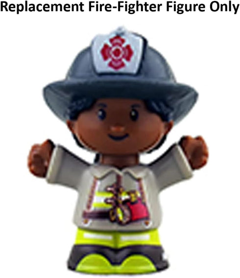 Replacement Part for Fisher-Price Little People to The Rescue Firetruck Playset - GGT34, Fire-Fighter Figure