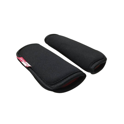 None 2 Piece Seat Belt Strap Covers for Stroller Shoulder Pad for Baby Pushchair Car Seat (Balck)