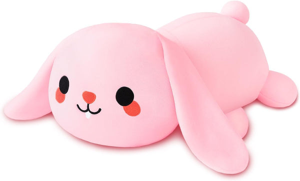 TOYSYM Weighted Stuffed Animals, 1.6 lbs Bunny Stuffed Animal with Weighted Beads,