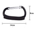 Baby Stroller Hooks, 2 pcs Carabiner Organizer for Hanging Purses, Diaper Bag, Shopping Bags, Fits Single/Twin Travel