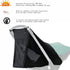 2 in 1 Strollers Sun Shade Net for DOONA Baby Stroller and Carseat, UV Protection Sun Cover Awning