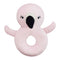Baby Flamingo Soft Rattle Toy, Easy-Grasp Plush Infant Shaker, Birthday Gifts for Newborns, Pink