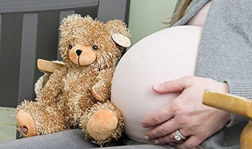 Recordable Stuffed Animals 20 sec Heart Voice Recorder for Ultrasounds and Sweet Messages, Lil Tan Bear