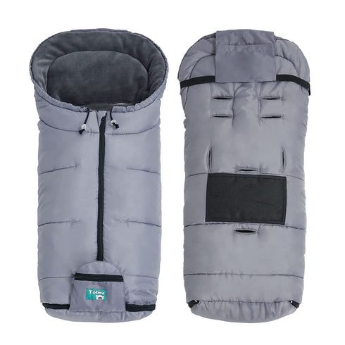 Yobee Toddler Stroller Bunting Bag, Warm Insulation Baby Footmuff for Stroller, Adjustable Winter Blanket, Cold Weather