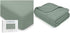 Muslin Fitted Crib Sheet and Baby Muslin Blanket Bundled by Comfy Cubs
