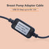 12 Volt USB Car Adapter for Medela Sonata, Ameda Purely Yours 12V, Spectra S1 S2 and Lactina Hygeia EnJoye Breast Pump Replaces Part(Easy to Carry When Travel)