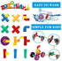 ZOZOPLAY 64 Set 3+ STEM Learning Toy Tubular Pipes & Spouts & Joints Piece Build Bicycle, Tank, Scootie, Moter Skills