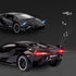 Lambo Toy Car Sian FKP3 Die-Cast Car Model with Lights and Sound Pull Back Toy Car for Boys Age 3 4 5 6 + Year Old (Black)