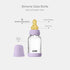 4 oz /120 ml. BIBS Boheme Baby Glass Bottle Anti-Colic. Round Natural Rubber Latex Nipple. Supports Natural