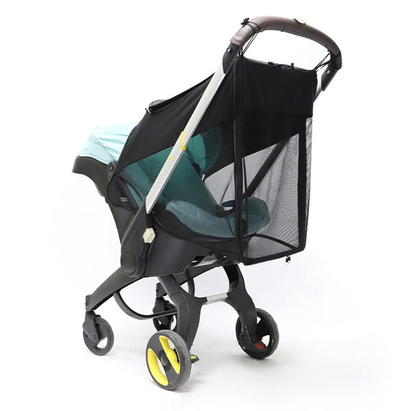 2 in 1 Strollers Sun Shade Net for DOONA Baby Stroller and Carseat, UV Protection Sun Cover Awning