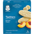 Gerber 1.7 12 Count (Pack 6) 1.48 (Pack 6) Snacks for Baby Teethers, Gentle Teething Wafers, Banana Peach, Ounce