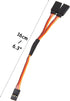 5pcs 150mm Y Type Extended Line Extension Lead Wire Cable for Futaba JR Y Harness Servo Lead Extension