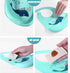 Baby Bibs Silicone Feeding Bibs - 3pcs Adjustable Waterproof Bibs for Feeding