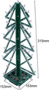 MiOYOOW 3D RGB Christmas Tree Led DIY Kits - Music Flashing LED Circuit Electronic Assemble