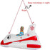 E-TING Santa Clothing Accessories Inflatable Aircraft Airplane Plane Ship Flying Boat for elf Doll Christmas
