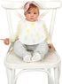 Disposable Lacing Bibs (Pack of 10) - Waterproof, Perfect for BLW, Restaurants, Travel, Mess-Free Mealtimes