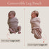 Sand Color Emb Headband and Versatile Swaddle Bundle
