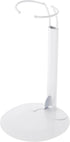 Plymor DSP-60W White Adjustable Doll Stand, Pack of 6, fits 10-14 inch Dolls, Waist 2-2.5 inches Wide