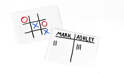 Apostrophe Games Dry Erase Blank Playing Cards w/Box, 180 Reusable Poker Size Cards, Flash & Note Cards