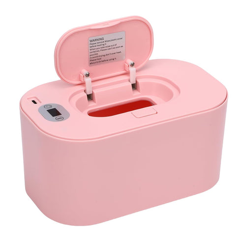 GLOGLOW Wipe Warmer, USB Powered Fast Heating Even Temperature Control with Humidity Preservation for Baby Wipes Home