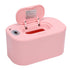 GLOGLOW Wipe Warmer, USB Powered Fast Heating Even Temperature Control with Humidity Preservation for Baby Wipes Home