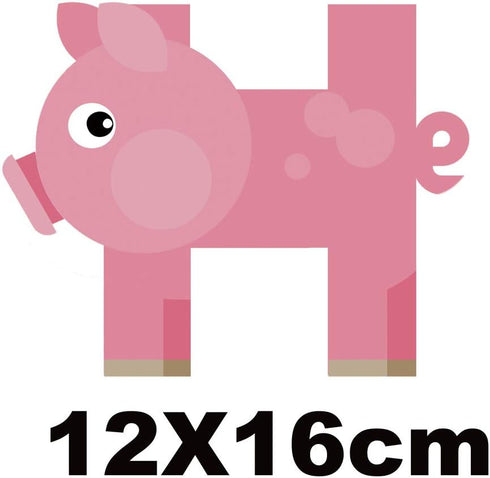Finypa Farm Happy Birthday Party Banner - Baby Shower and Birthday Decoration for Farm Animal Theme 1st-4th Bdays