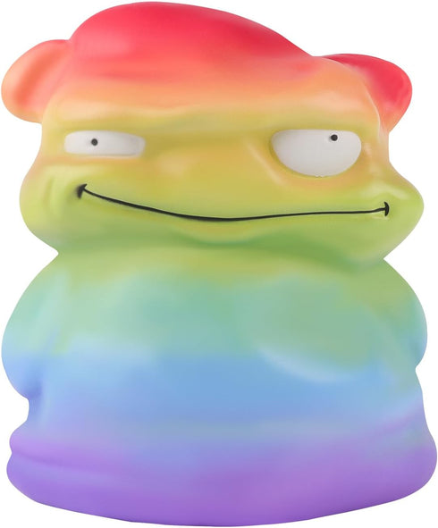 9.9inches Anboor Jumbo Squishies Rainbow Monster Toy Kawaii Gaint Soft Animal Toy Slow Rising Scented Squishys Stress