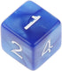 Yiotfandoll 10PCS D6 16mm 6 Polyhedral Dice Dice Acrylic Sided Dice Double Colors Game Dice for RPG MTG DND Dice Table