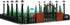 Park Building Blocks Fountain Scenery Accessories Street Set, DIY Building Kit Compatible with All Major Brands