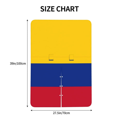 CQMZJHU Colombian Flag Baby Car Seat, Rain Shelter, Multifunctional Nursing Cover for Newborns, Mother Care