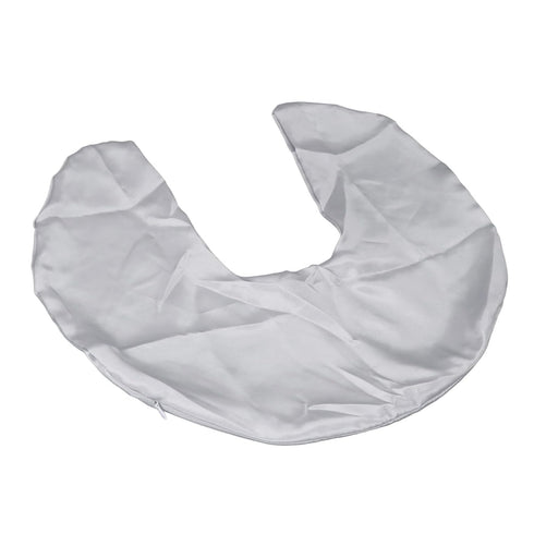 Soft Satin Nursing Pillow Cover for Breastfeeding Washable,Skin Friendly Slipcover in Grey Newborn Care
