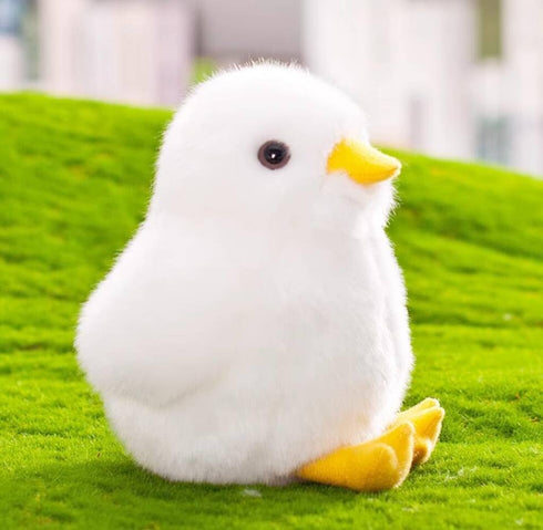 6 Inch Small Yellow Chick Plush Toys, Chicken Stuffed Toys (Yellow)