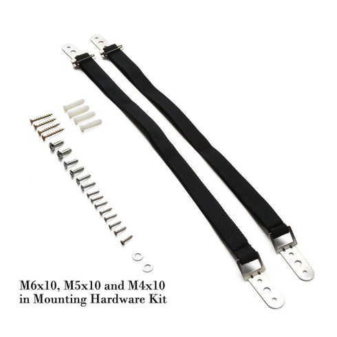 Baby Safety Metal TV Straps, Heavy Duty Anti-Tip Straps for Flat Screen TV/Furniture, 2 Pack
