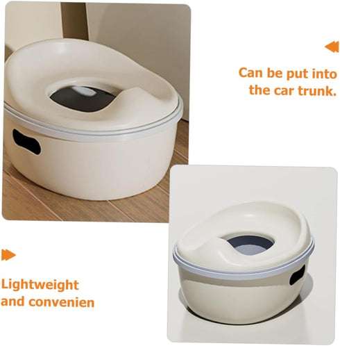 Uonlytech Portable Boy Girl Potty Training Toilet Ergonomic Design for Comfort Easy to Carry for Travel