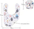 Gelisite 7 Pack Baby Cotton Absorbent Bibs for Drooling Teething