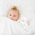16 Inch Bear Security Blanket Soft Baby Lovey Fluffy Blanket Unisex Lovie Snuggle Toy Baby Bear Stuffed Gift