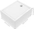 TOPPERFUN 4 Wall Mount Lockable Milk Box for Secure Waterproof Iron Milk Storage Organizer for Half-Gallon Bottles