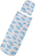 Newborn Infant Baby Sleeping Bag & Hat Cap Shark Print Baby Receiving Blanket Set (Whale, 0-12 Months) by COLOOM