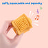 Litand Soft Stacking Blocks for Baby - Sensory Montessori Toys for Toddler Activities - Gifts for 6 to 36 Months