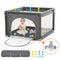 COMOMY Playpens for Babies and Toddlers, Small Baby Play Pens, Activity Center, Non-Slip Baby Fence, Indoor & Outdoor