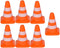 STOBOK 7pcs Traffic Cone - Miniature Traffic Signs Toys for Kids, DIY Traffic Roadblock Educational Toys